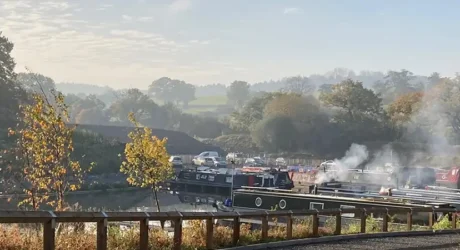 Mancetter Marina in North Warwickshire