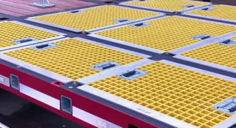 Truck bed flooring GRP