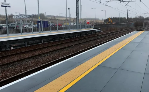 Robroyston Station Platform