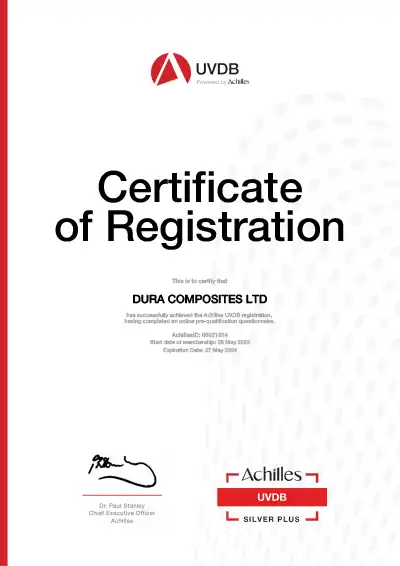 achilles_UVDB_silver_certificate