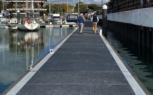 Micro Mesh Marina Pontoons and Jetties