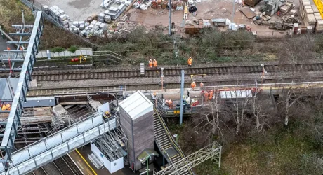 Lichfield Trench Valley Crane Banner