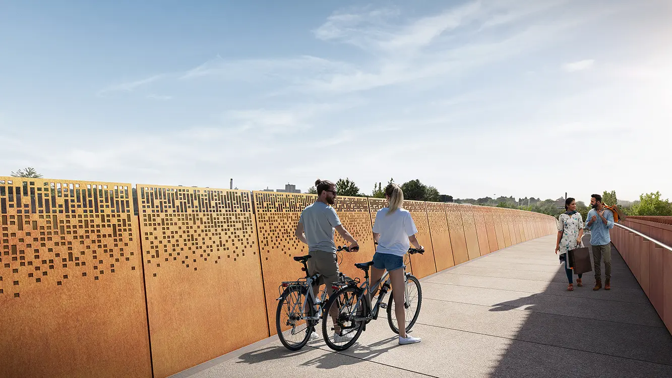 HS2 Aston Church Road Overbridge