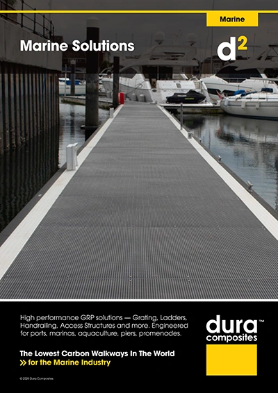 Front Cover Image For Marine Brochure Dura Composites
