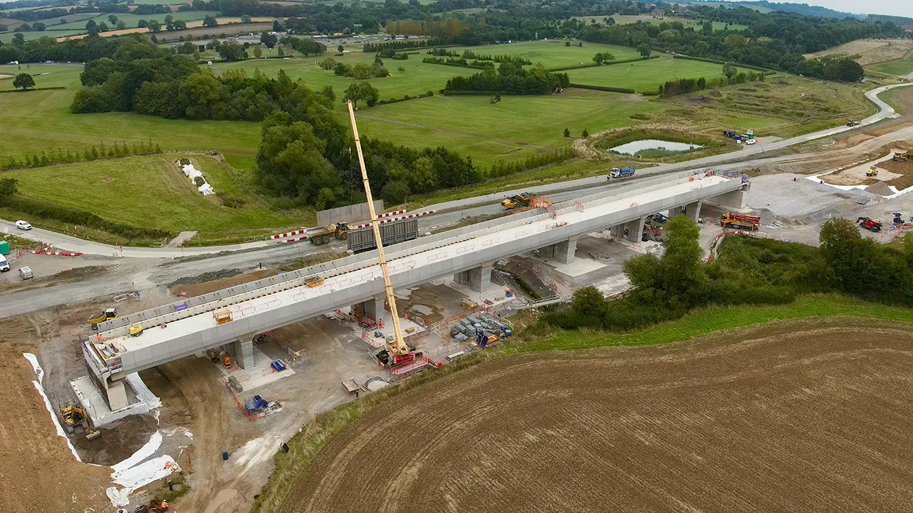 HS2 Highfurlong Brook Viaduct