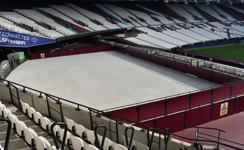 Dura Slab Stadium Concourse Flooring