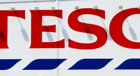 Tesco retail store branding