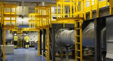 dura composites at hydroelectric power station