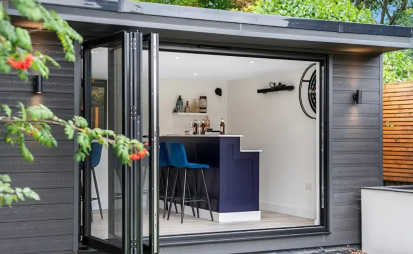 Composite Dura Cladding on Hawksbeck Garden Room