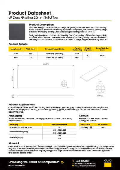d2-Dura-Grating-Solid-Top-29mm-Product-Datasheet-Dura-Composites