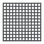 Micro Mesh Grating in Dark Grey