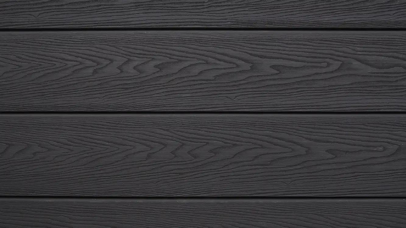 composite cladding in charcoal