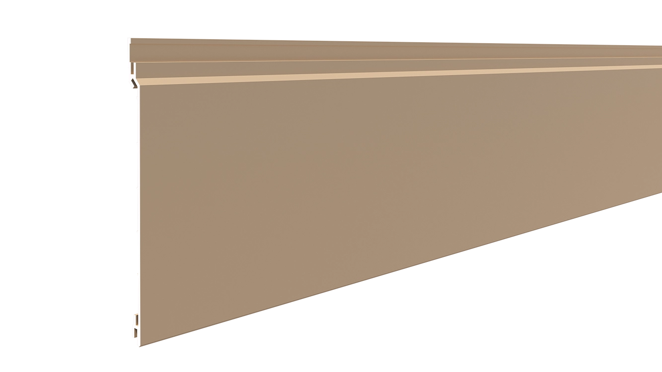 Dura Cladding Aluminium in Cedar