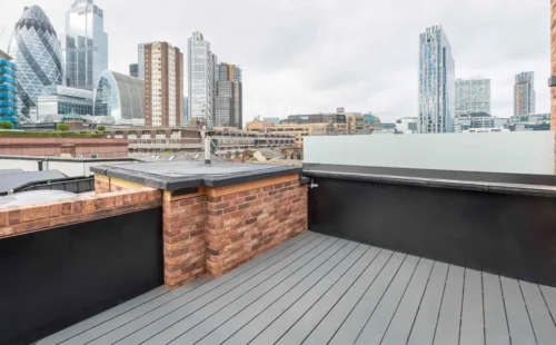 Aluminium Decking Goulston Street outside