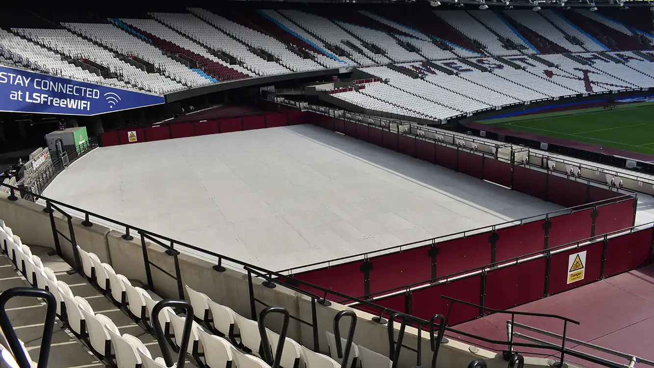 Dura Slab Stadium Concourse Flooring