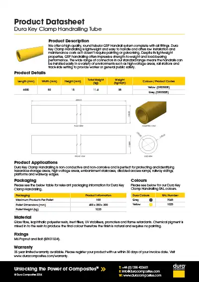 Key Clamp Handrailing_Tube