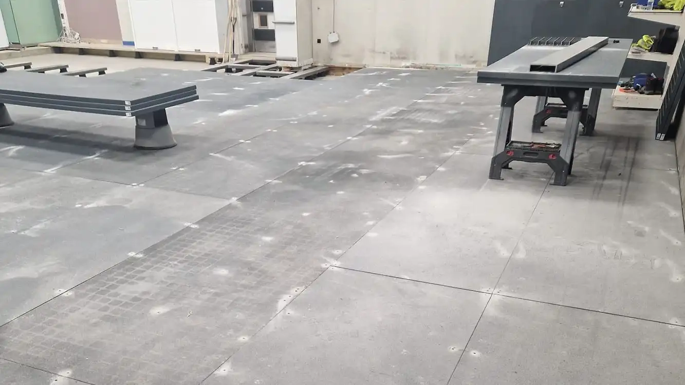 GRP sub floor retail