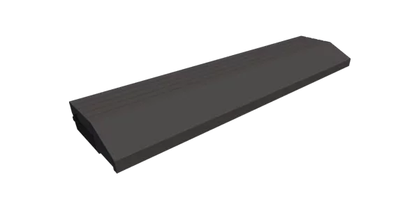 deck tile straight edge ramp