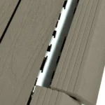 Dura Deck Tile Straight Edge Ramps | Pack of 15 | Weathered Cedar